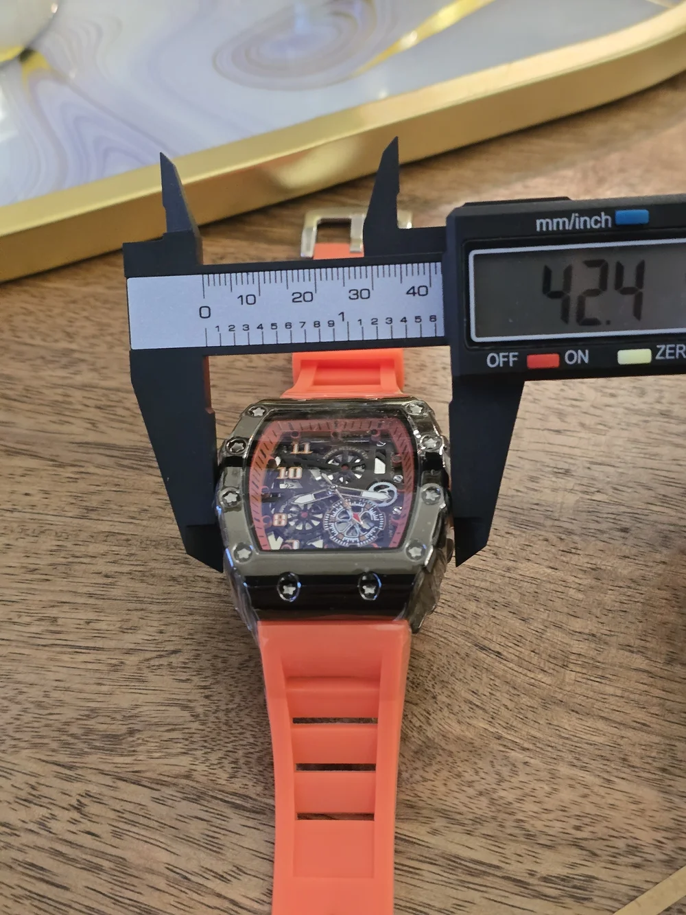 The Unbranded Brand striking orange